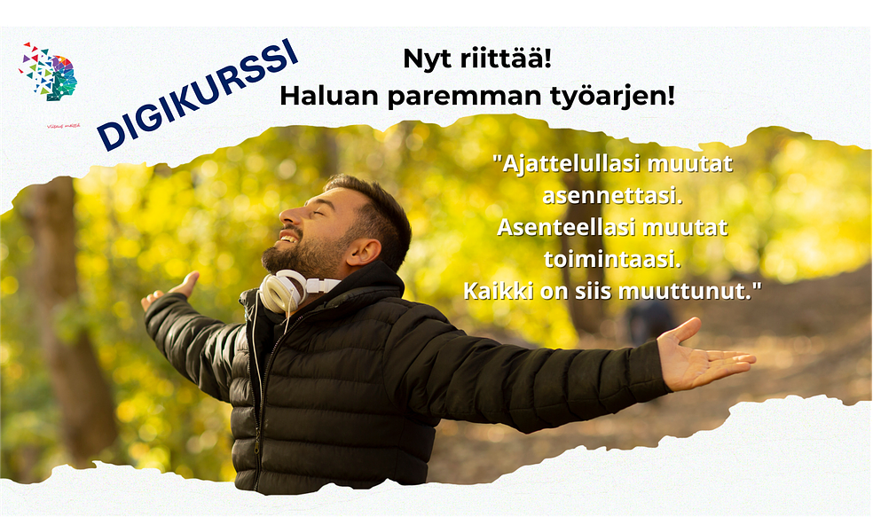 Nyt riittää! Haluan paremman työarjen by Tietoinen toimija - Viisas itsensä johtaja